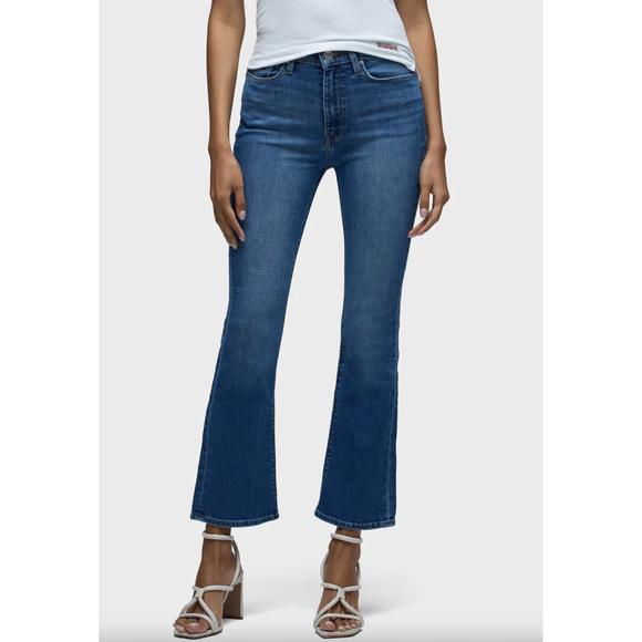 Hudson Women's Barbara High Rise Bootcut Jeans - Curvy Fit Stretch Denim